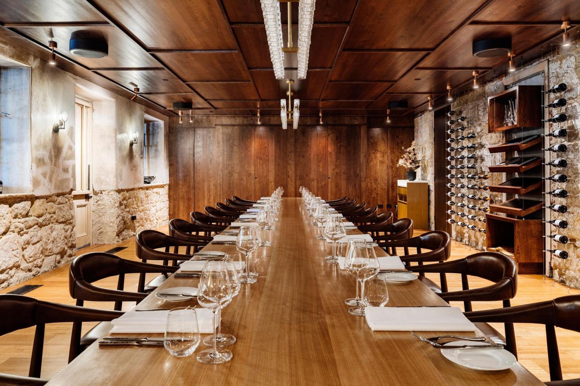 The Tasman, A Luxury Collection Hotel, Hobart Bagian luar foto Interior of the restaurant